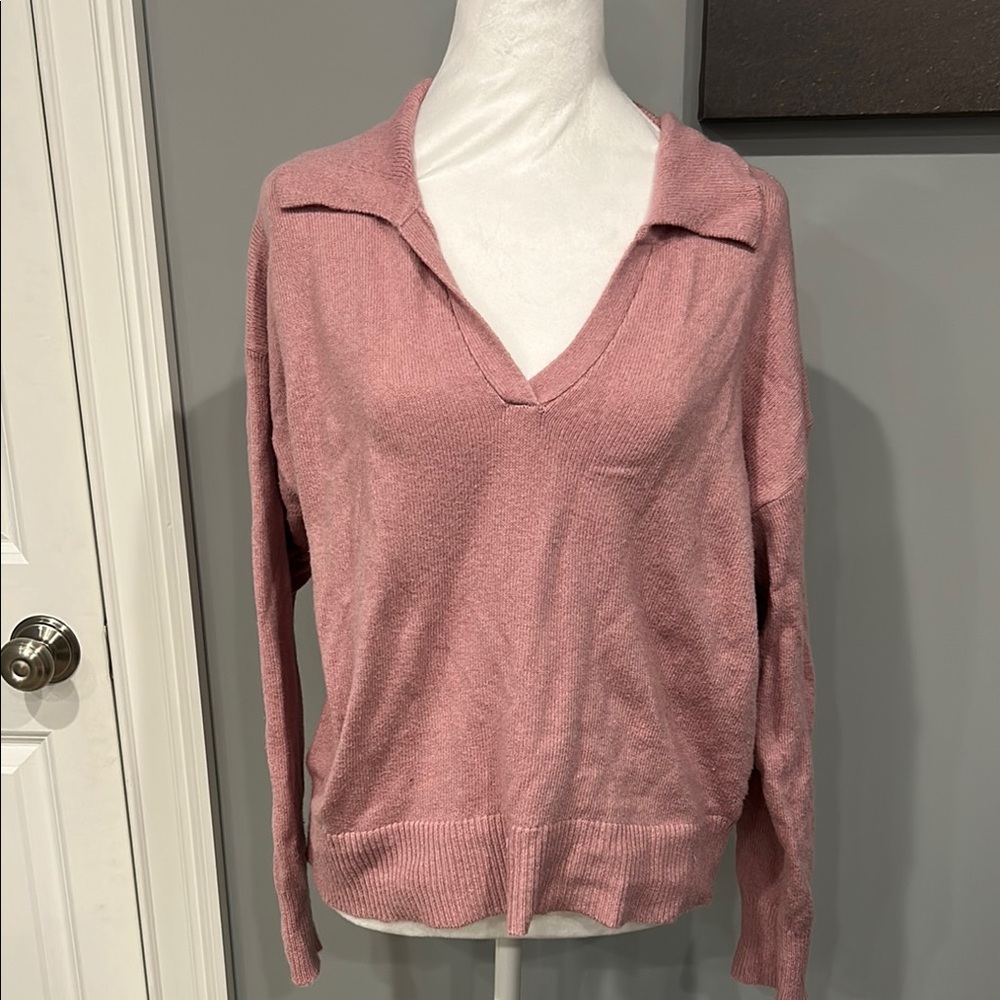 Old Navy Pink Cardigan Sweater